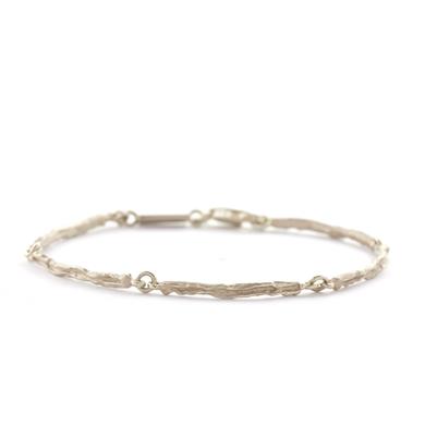 Ruwe armband in goud